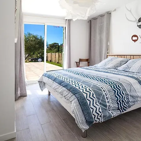 Villa Bord De Avec Piscine 200 Metres Zonza