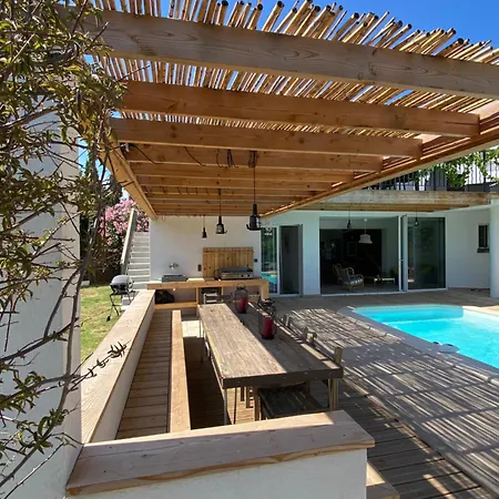 Villa Bord De Avec Piscine 200 Metres Zonza